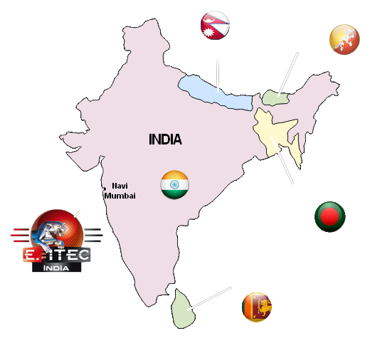 Sales area E.ITEC India