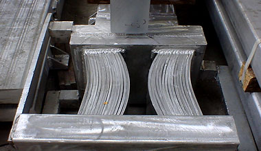 Machined and welded parts